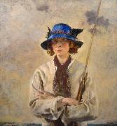 unknow artist Angler oil painting reproduction